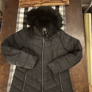New weatherproof fur hood coat